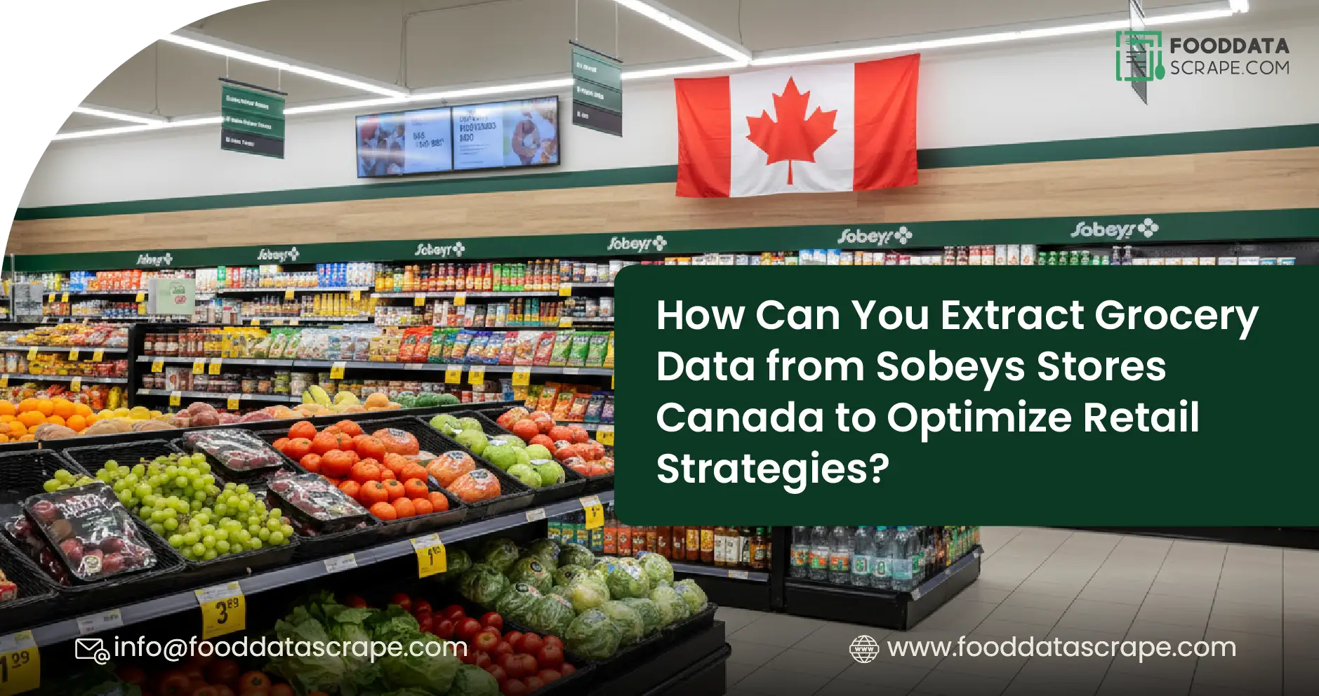 Extract Grocery Data from Sobeys Stores Canada